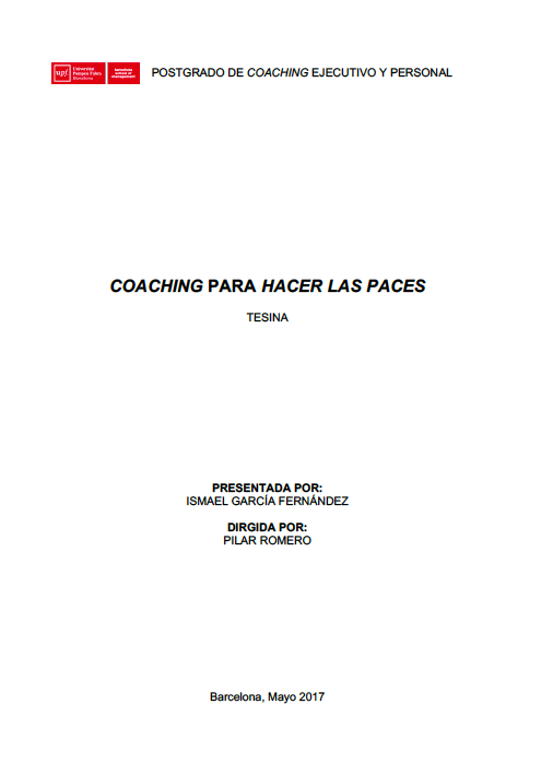 Coaching para hacer las paces