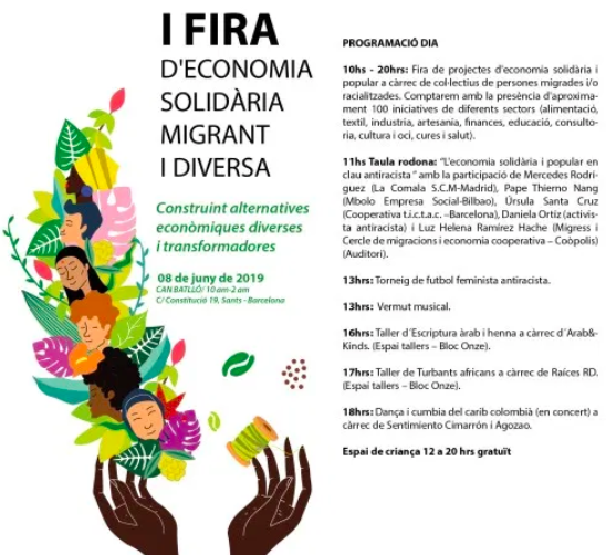 Fira d'economia solidària migrant i diversa